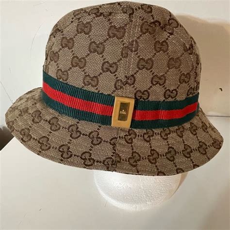 gucci nylon bucket hat|authentic gucci bucket hat.